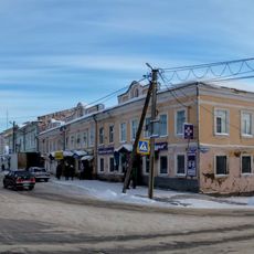 Здание, в котором Калинин М.И. выступал на открытии дома крестьянина (Кашин)