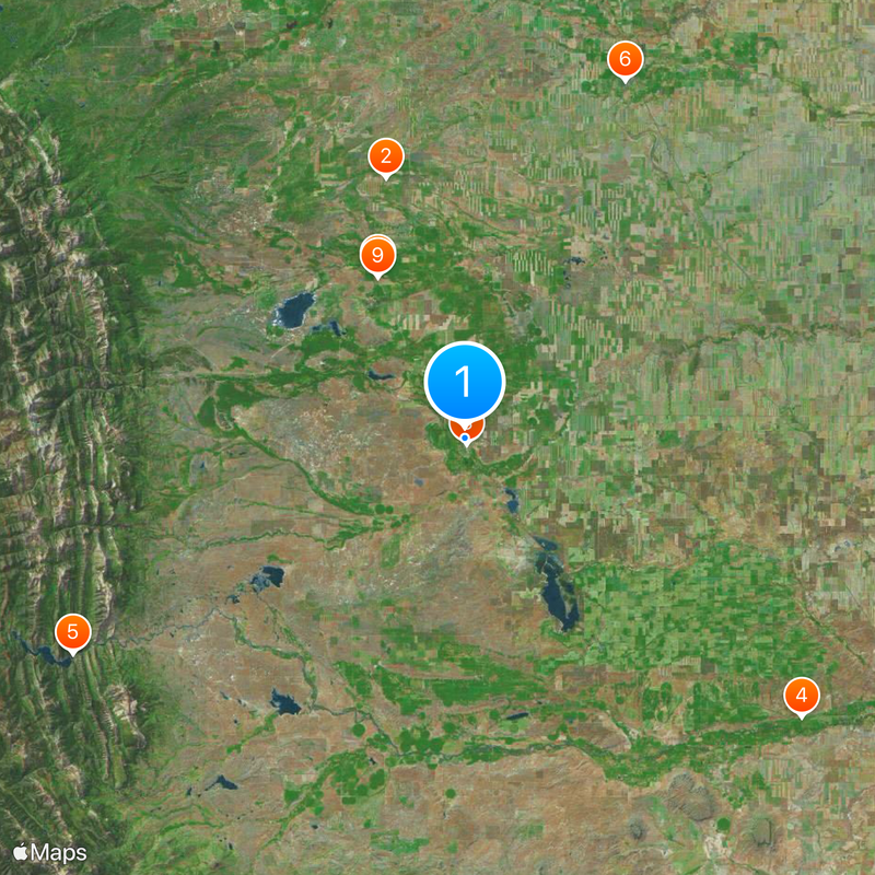 Choteau Map