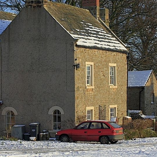 The Old Grammar School And Grammar School House And Attached Wall And Railings