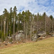 Rock formation at the state road 7315
