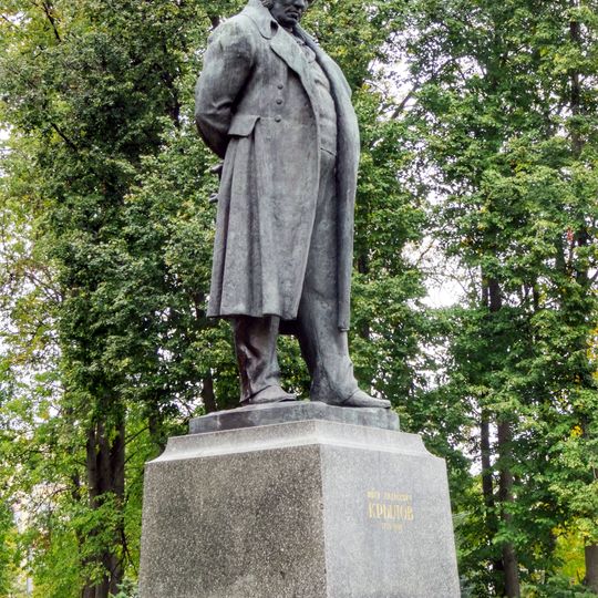 Krylov's monument in Tver