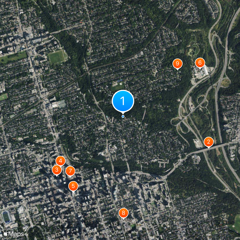 Rosedale Map