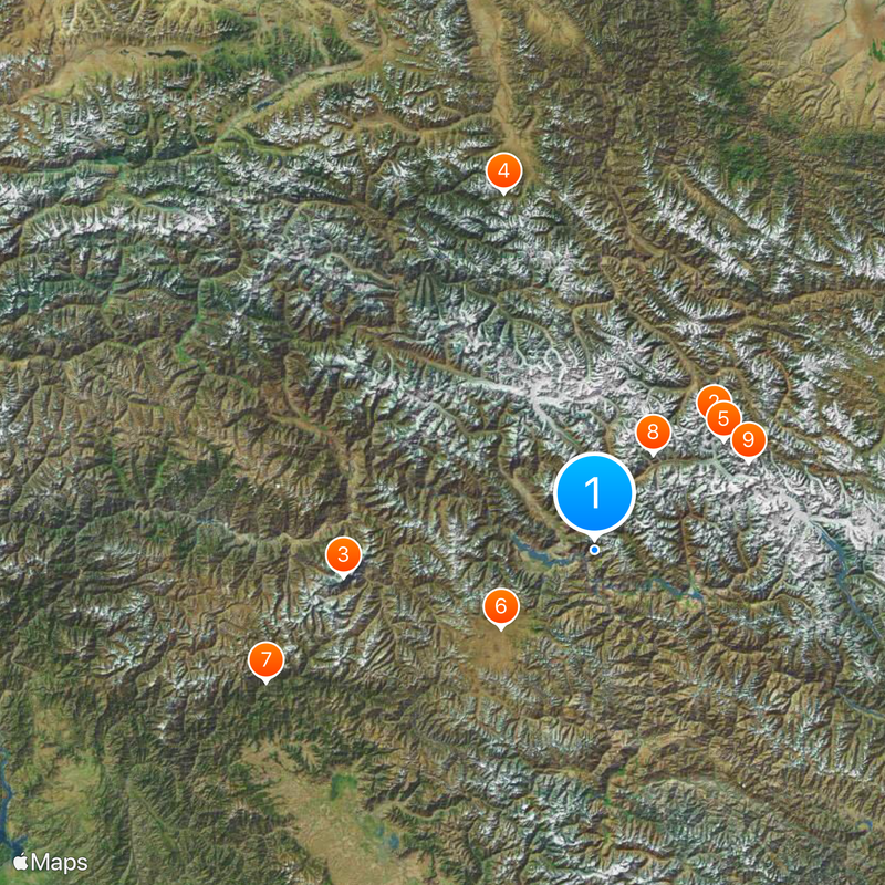 Gilgit-Baltistan Karte