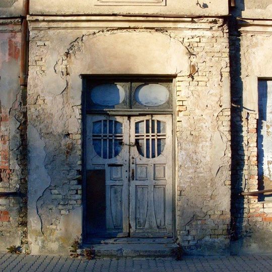 Exterior doors at Pils iela 60, Ventspils