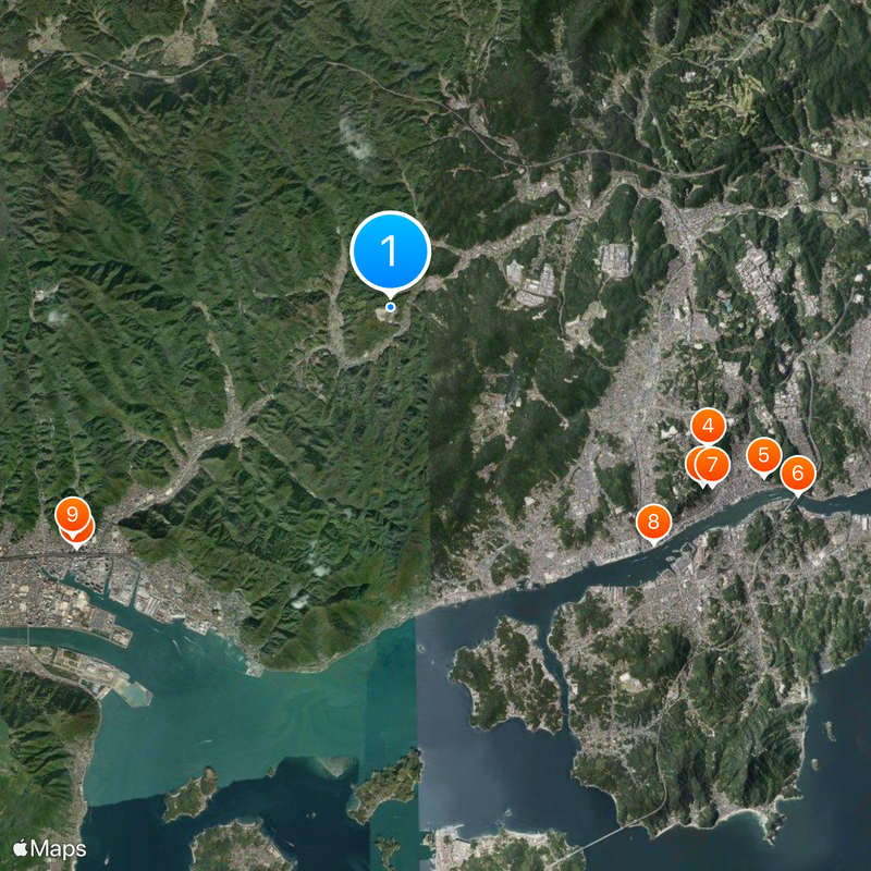 Josuikan Junior and Senior High School Map