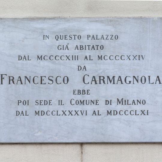 Targa commemorativa di Francesco Bussone
