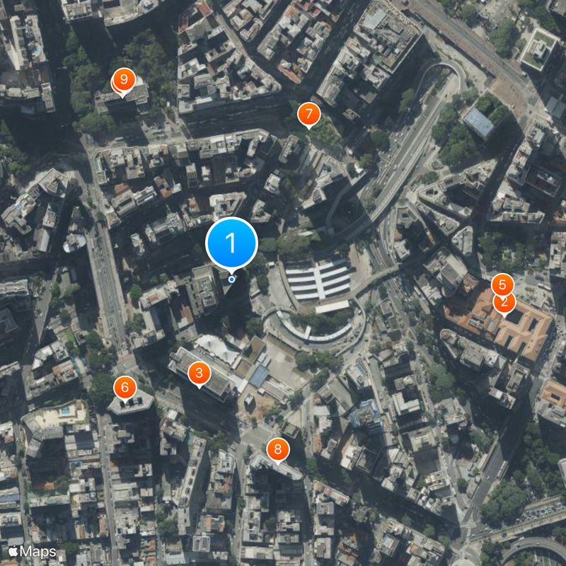 Joelma Building Kaart