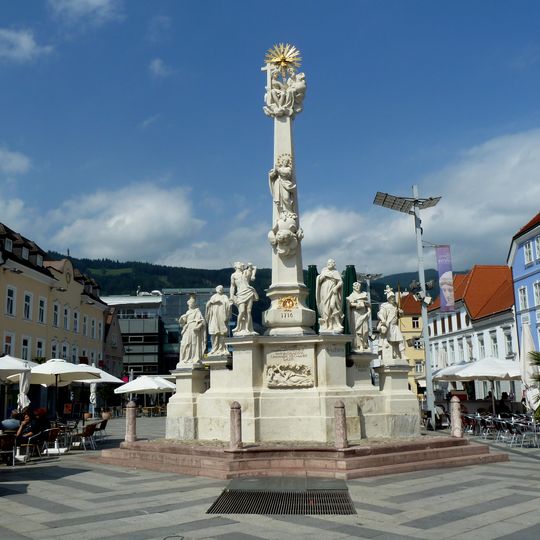 Holy Trinity column, Leoben