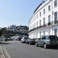 Higher Terrace And Attached Front Railings