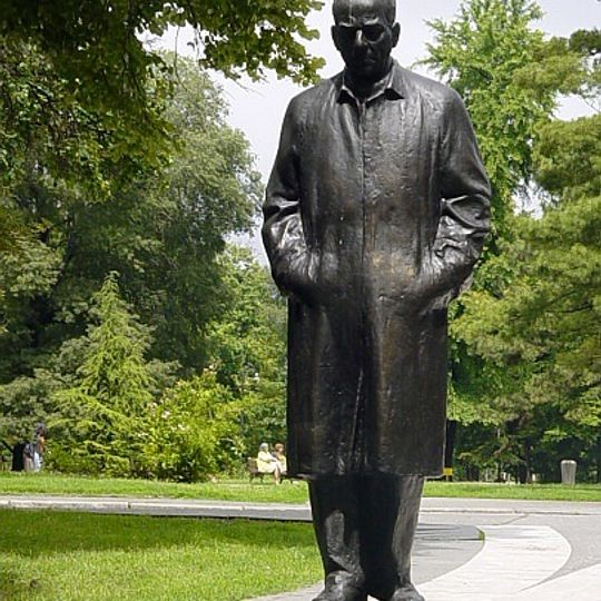 Monument to Ivo Andrić in Belgrade