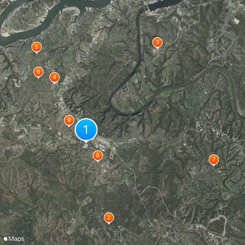 Bee Cave Map