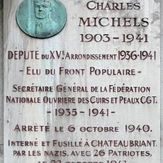 Commemorative plaque