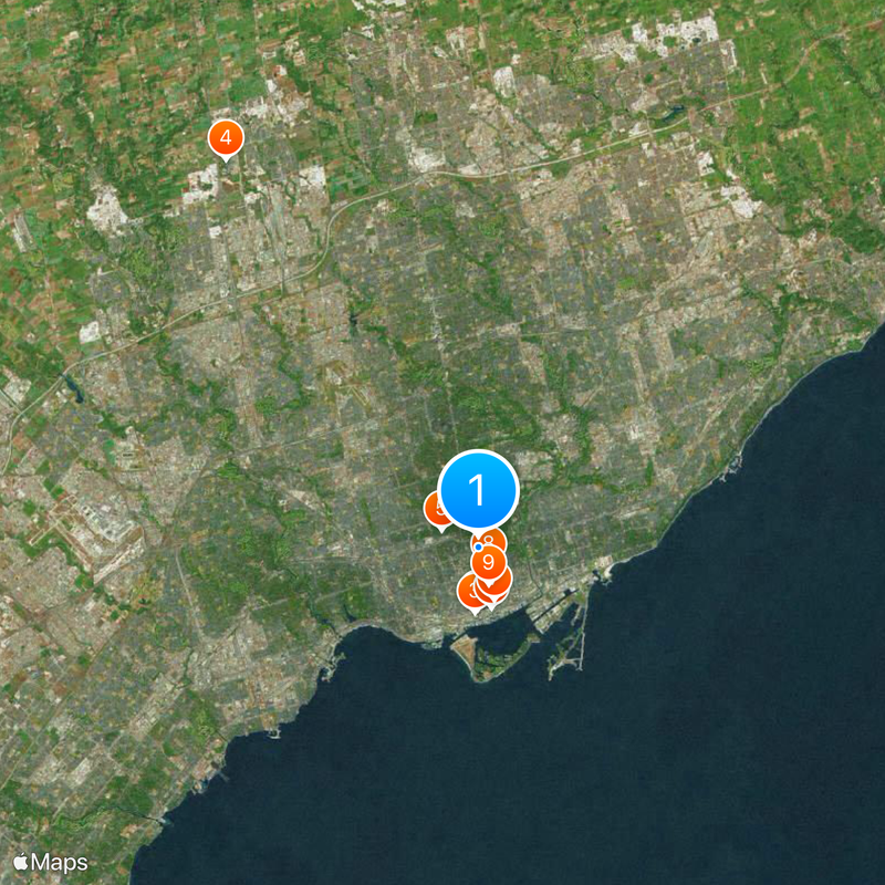 Toronto Mapa