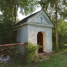 Wayside shrine in Moszczanka, Opole Voivodeship