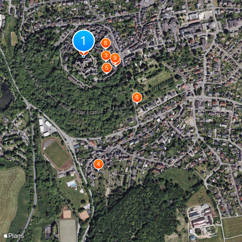 Schloss Braunfels Mappa