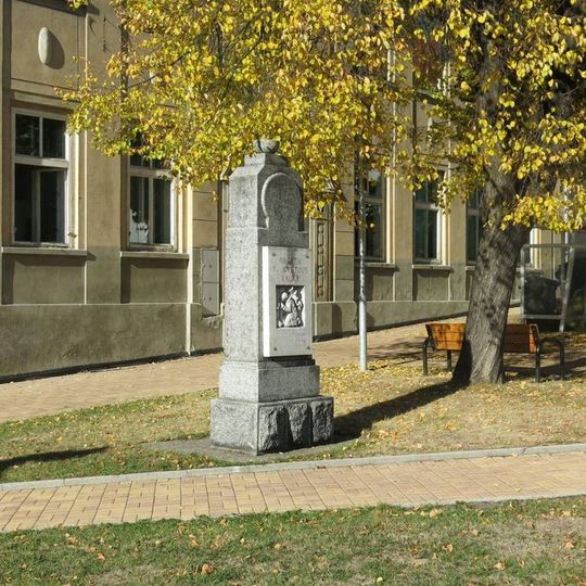 Pomník padlým v 1.světové válce na náměstí Míru v Březně