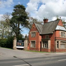 Golden Gates Lodge and entrance screen