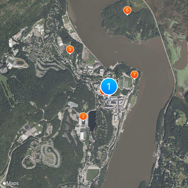 Academia Militar de los Estados Unidos Mapa