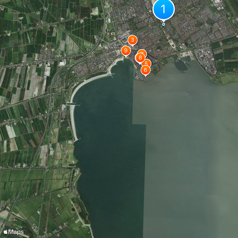 Hoorn Mapa