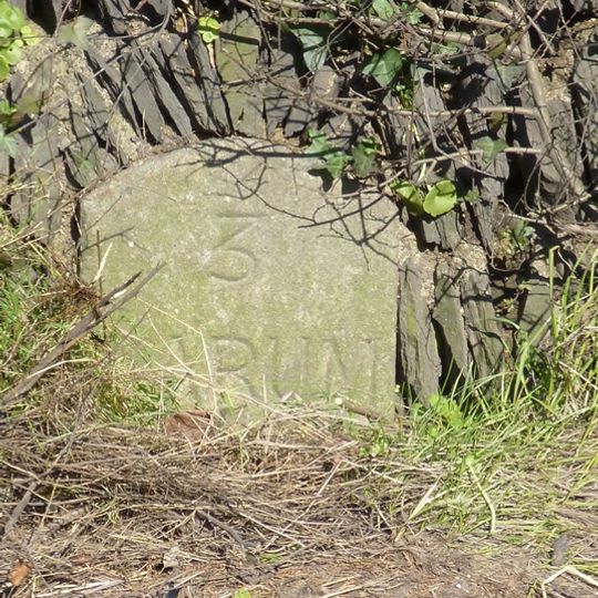 Milestone, Braunton Road, opp. entrance to Tarka Inn PH