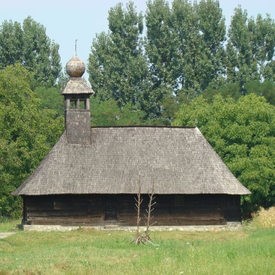 Wooden church in Bătești