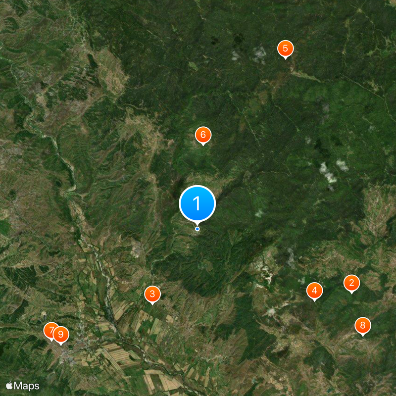 Leshten Map