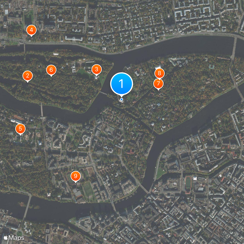 Kamenny Island Theatre Carte