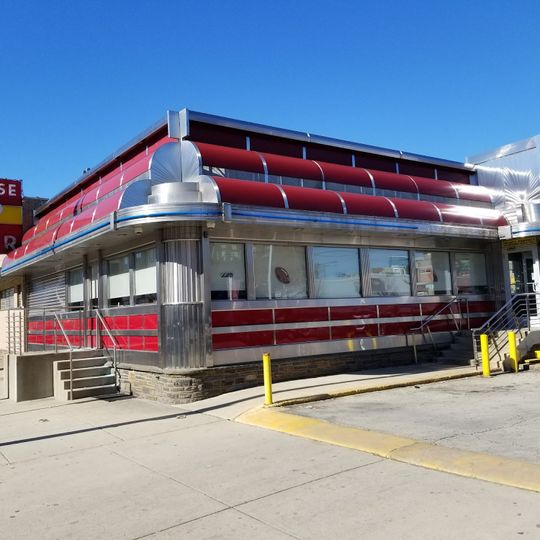 Former site of Melrose Diner