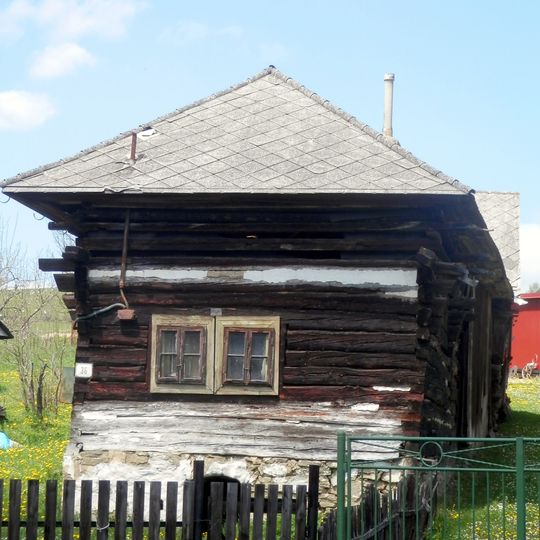 Roľnícka usadlosť, dom ľudový s hosp. časť.