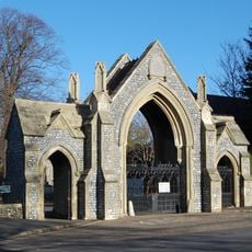 Lych Gate With Iron Gates, Kingston Cemetery