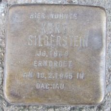 Stolperstein à la mémoire de Kurt Silberstein