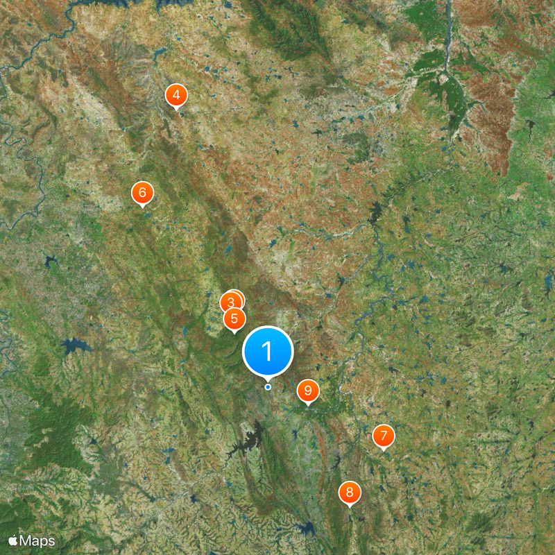 Chitradurga district Map