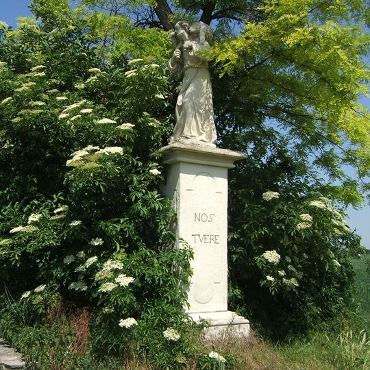 Figur, Guter Hirte, Lamplkreuz