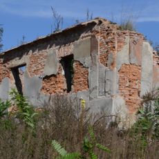 Manor house ruins in Grabówka