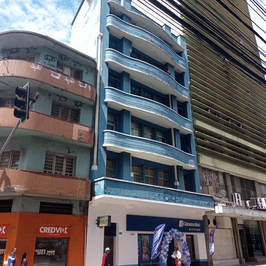 House at Avenida Jerônimo Monteiro, nº 268, and at Avenida Governador Bley, nº 55