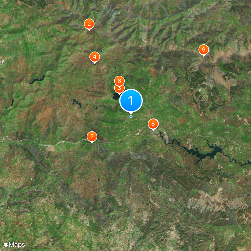 Sanabria Map