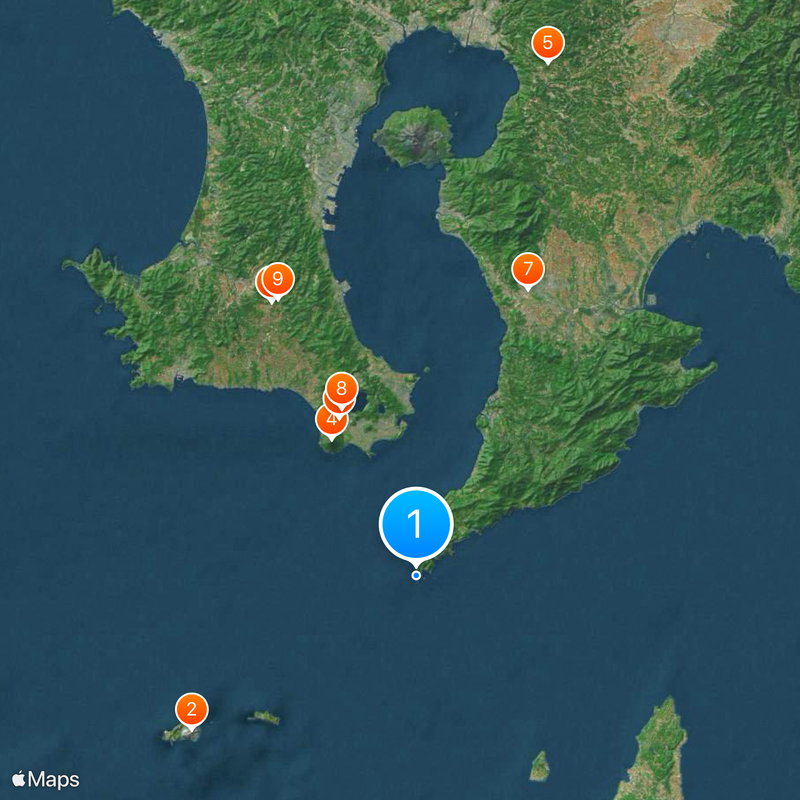 Cape Sata Map