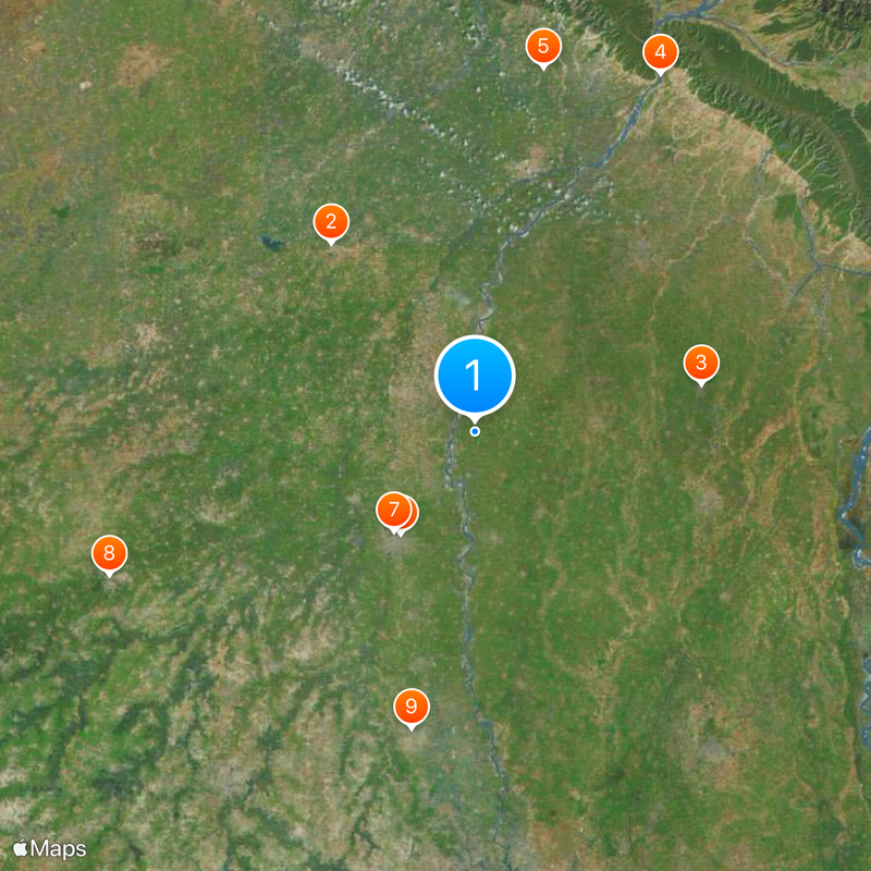 Baraut Map
