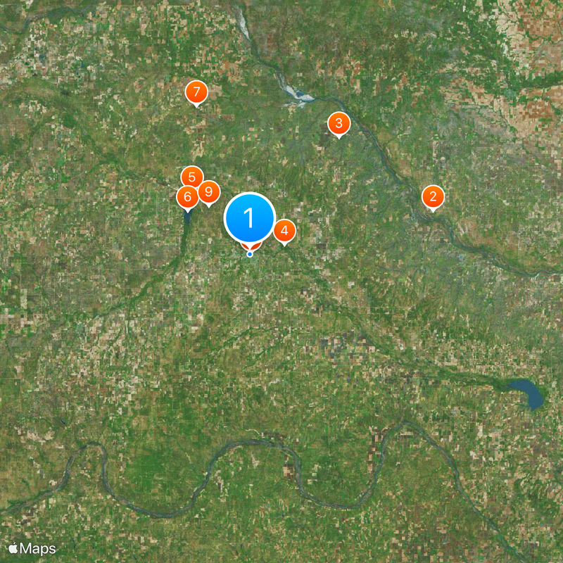 Woodward Map