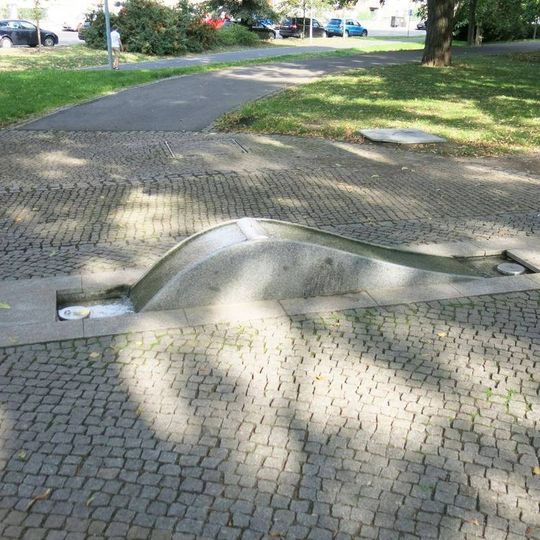 Fontána 7 v Městských sadech v Ústí nad Labem