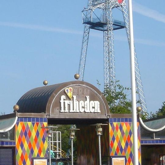 Der Sky Tower im Tivoli Friheden