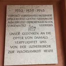 Mahnmal zur Wachsamkeit 33 39 45