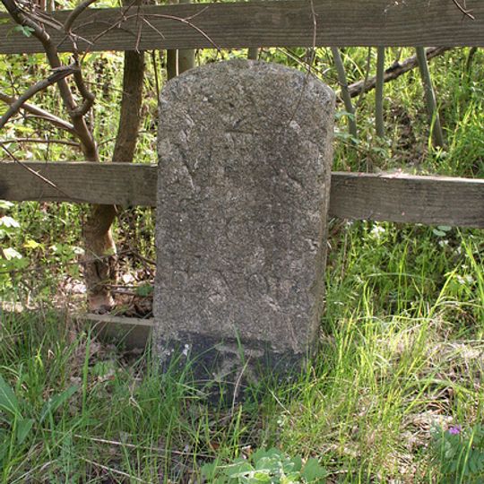 Milestone, Tedburn Road, parallel with new A30 near to sign post, 500m W of Wheatley Cottage