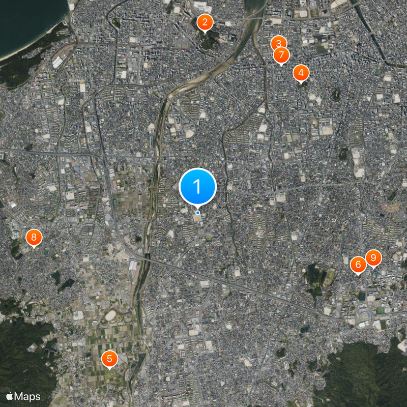 福岡県立福岡講倫館高等学校 Map