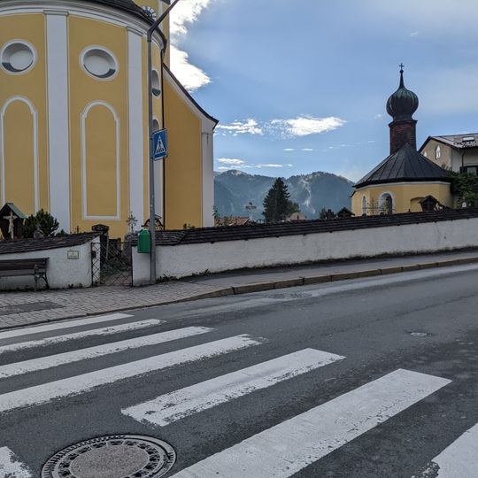 Friedhofsmauer Seestraße 1 in Schliersee