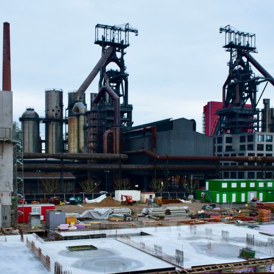 Blast furnaces in Belval