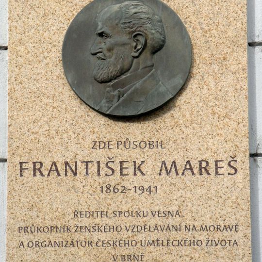 Pamětní deska Františka Mareše