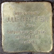 Stolperstein für Julie Bernstein