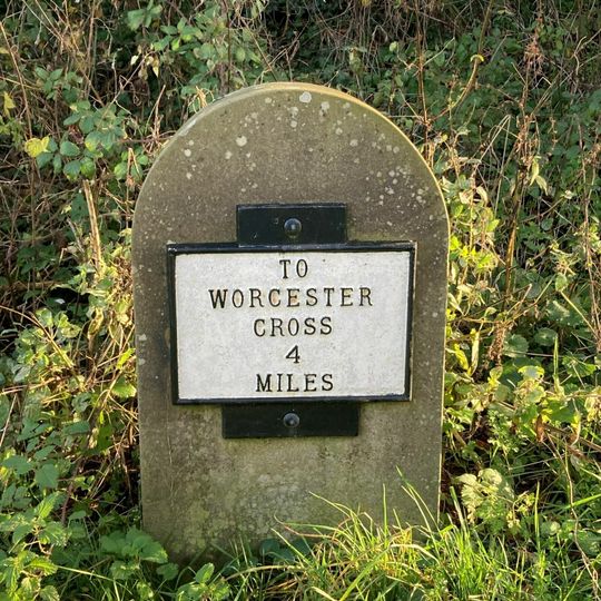 Milestone, Plough Road, Ravenshill Farm