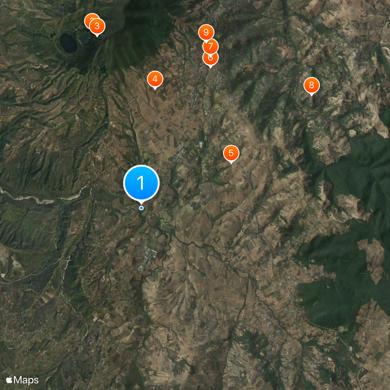 Apulian Aqueduct Map